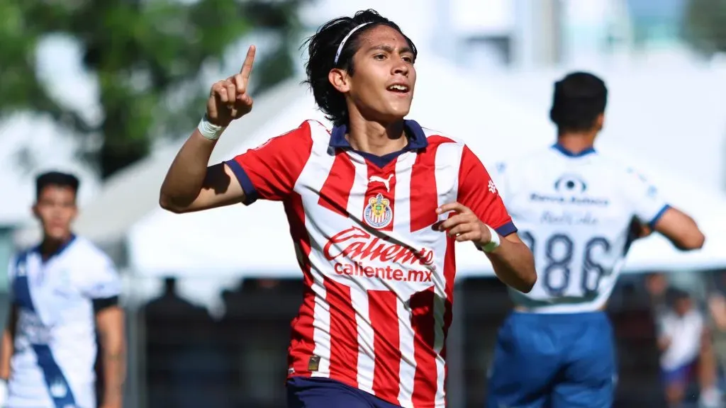 Ariel Castro encadena cuatro fechas con gol en el Clausura 2024 de Liga MX Sub23