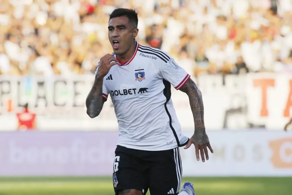 Darío Lezcano no ha mantenido regularidad en Colo Colo (Foto: Photosport).