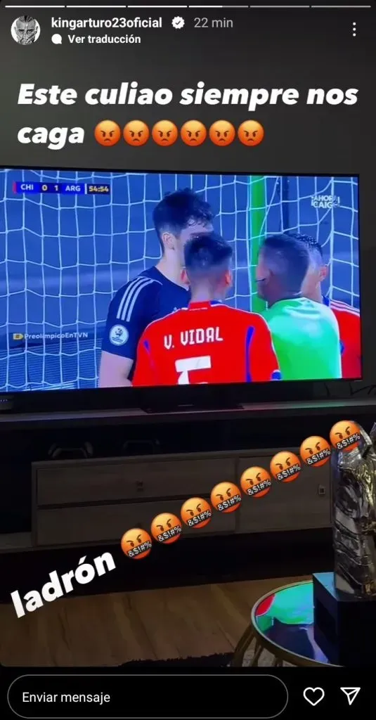 La historia de Vidal contra Alexis Herrera.