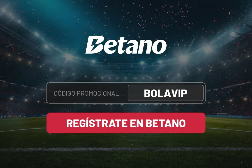 El codigo promocional betano es BOLAVIP en Chile