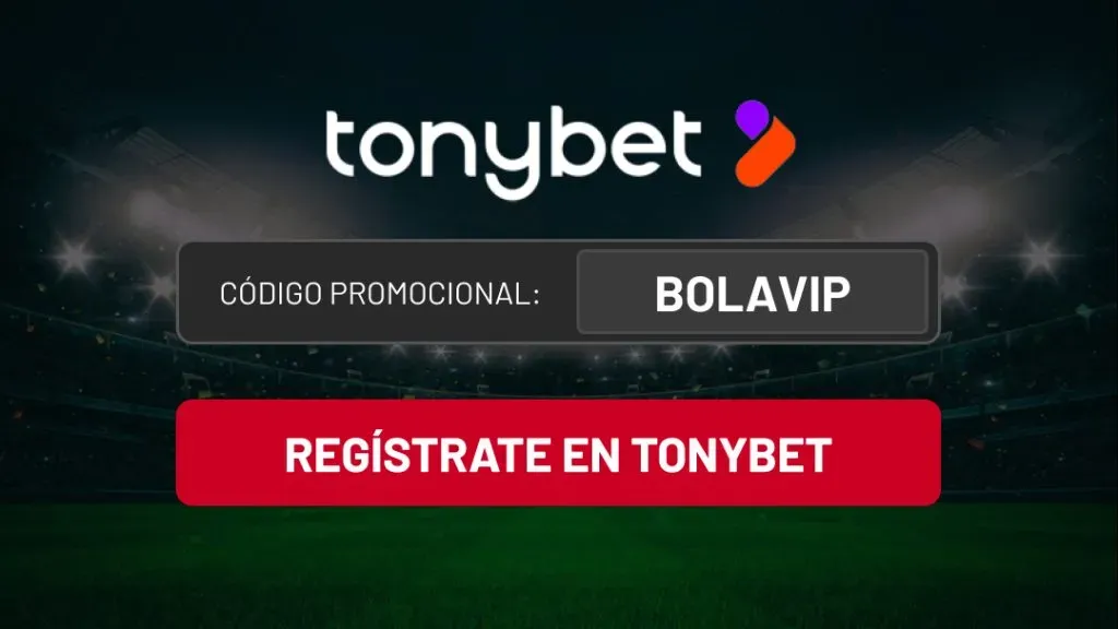 Código promocional Tonybet es BOLAVIP