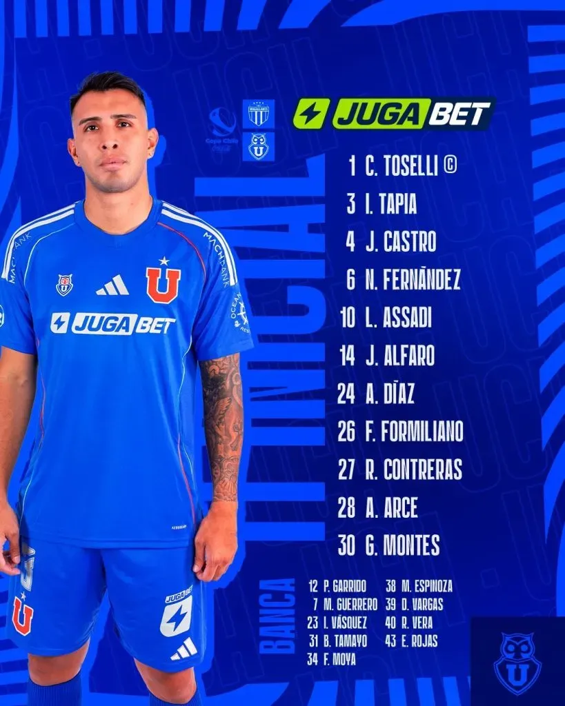 Formación Universidad de Chile
