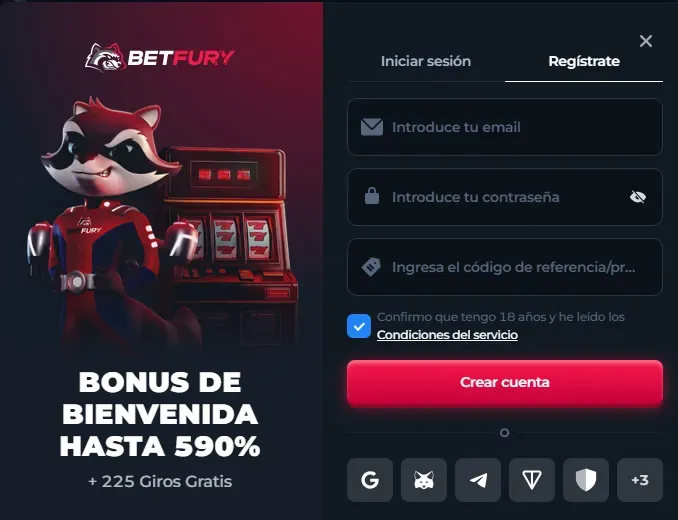 código promocional Betfury