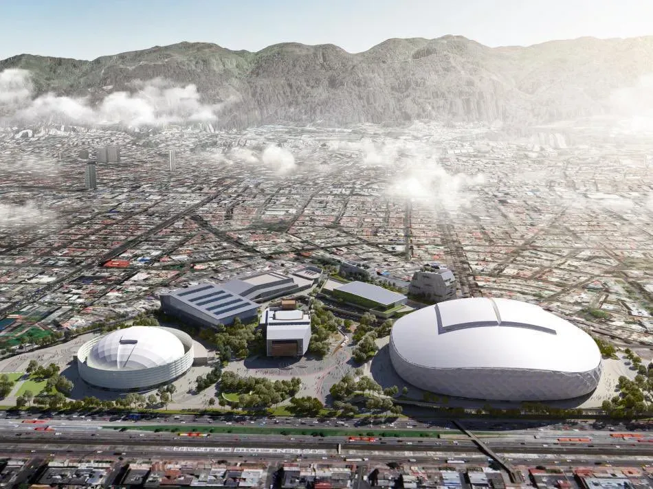 Así quedaría el nuevo estadio El Campín de Bogotá. Foto: IDRD
