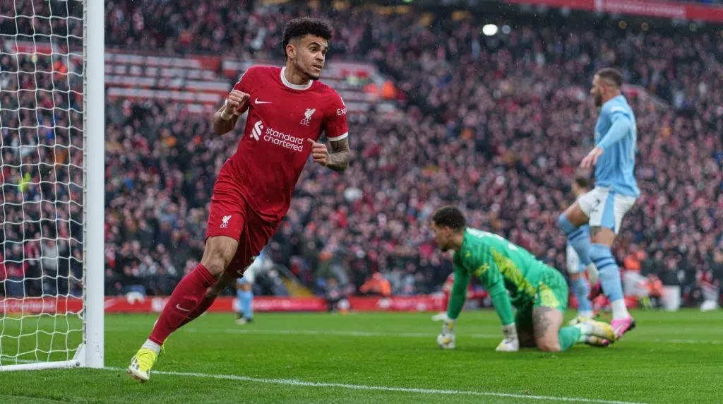 A Díaz le anularon un gol en Liverpool vs Manchester City. (Foto: Imago)