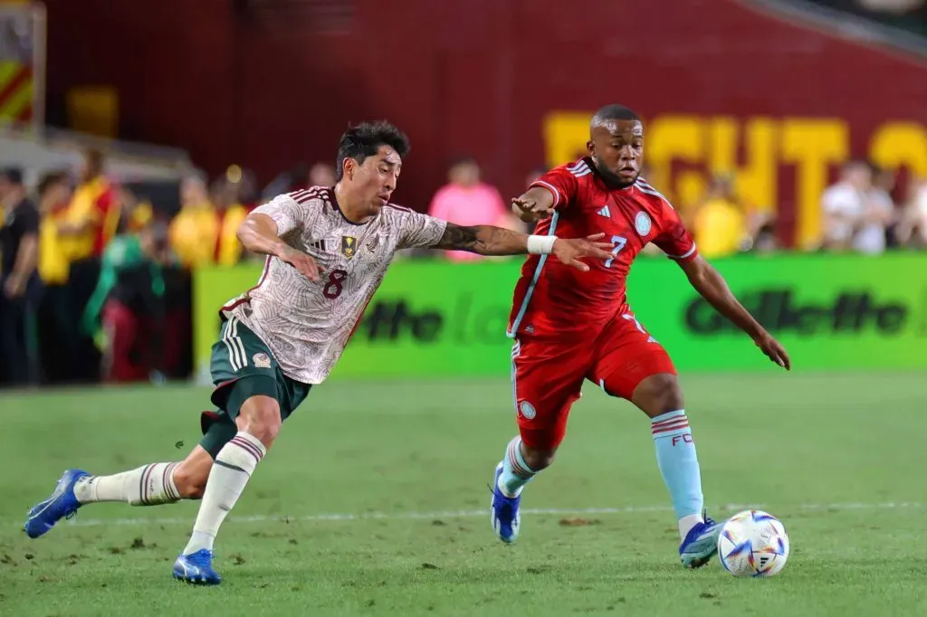 México vs. Colombia, el más reciente amistoso de ambas selecciones en diciembre de 2023. / IMAGO.
