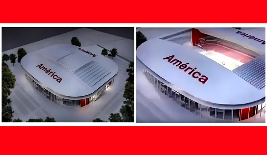Primeros ‘Renders’ de cómo sería el estadio de América de Cali.