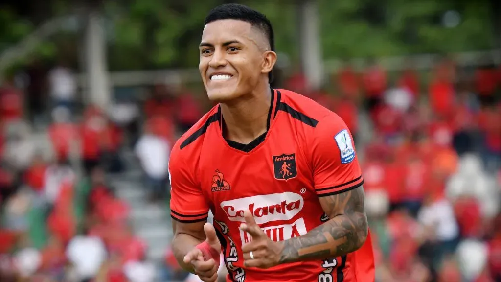 Cristian Barrios deAméricadeCaliは、Betplay Dimayor II 2024リーグの日付7日までに。