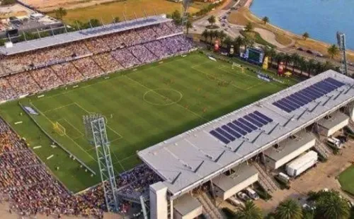 You can watch the game and appreciate the great view.