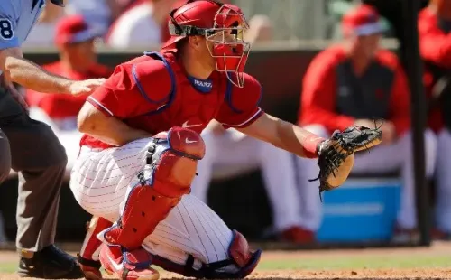 Realmuto also played quarterback, tight end, and safety in high school – Getty