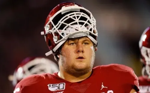 Humphrey was the Big 12 Offensive Lineman of the Year in 2019 (Getty)