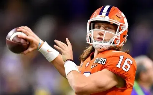 Lawrence was considered to be among the best quarterback prospects of all time in high school (Getty)