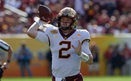 Morgan redshirted his first year at Minnesota in 2017 (Getty)