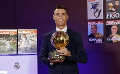 Cristiano has won five Ballon d’Or awards.