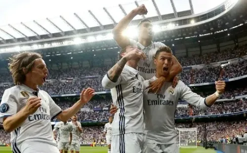 His hat-trick virtually secured Real Madrid’s place in the Champions League final.