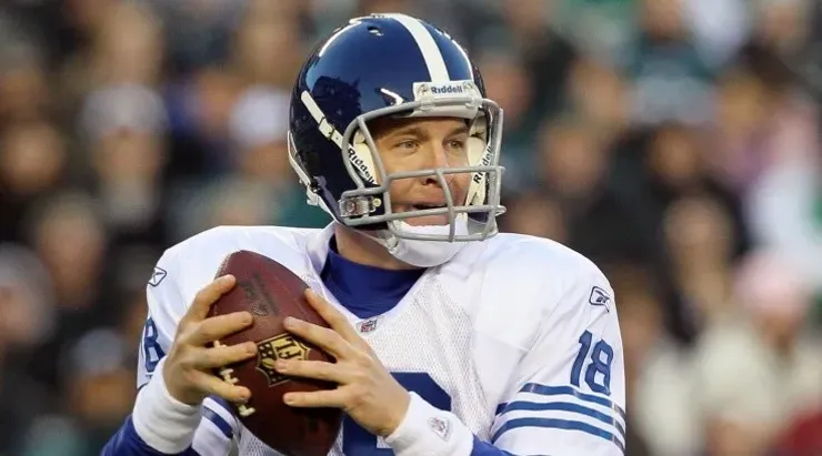 Manning was the 1st overall pick of the 1998 NFL Draft (Getty)