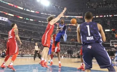 Wade was named All-Star MVP. (Getty)