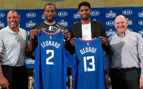 Steve Ballmer bought the Clippers in 2014. (Getty)