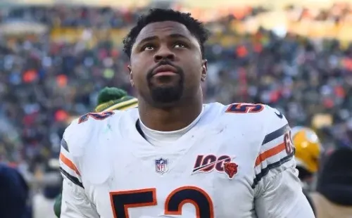 Khalil Mack is the highest-paid defender in the league. (Getty)