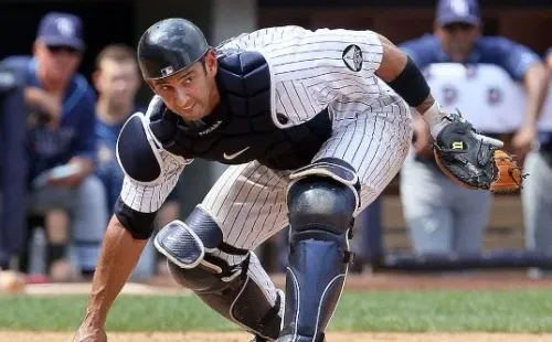 He was originally an infielder. (Getty)