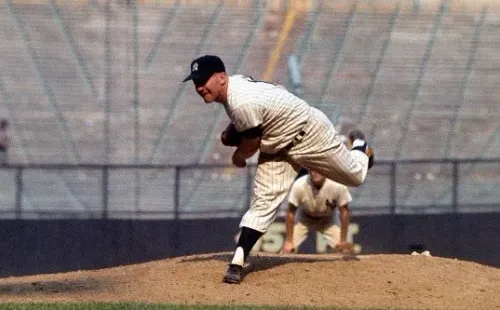 He was inducted into the Hall of Fame in 1974. (Getty)