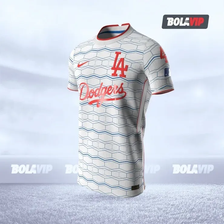 L.A. Dodgers MLB soccer jersey front