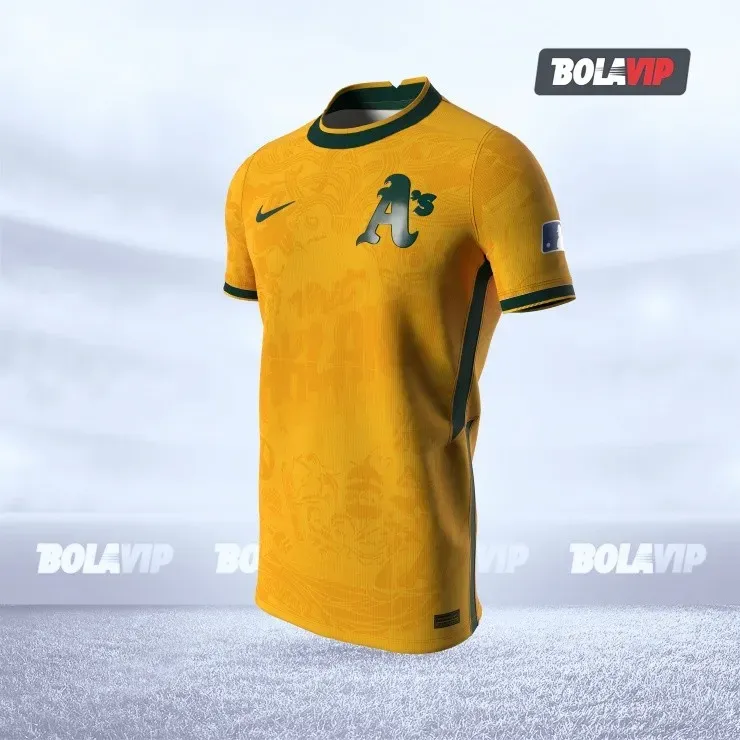 Oakland Athletics street art soccer jersey