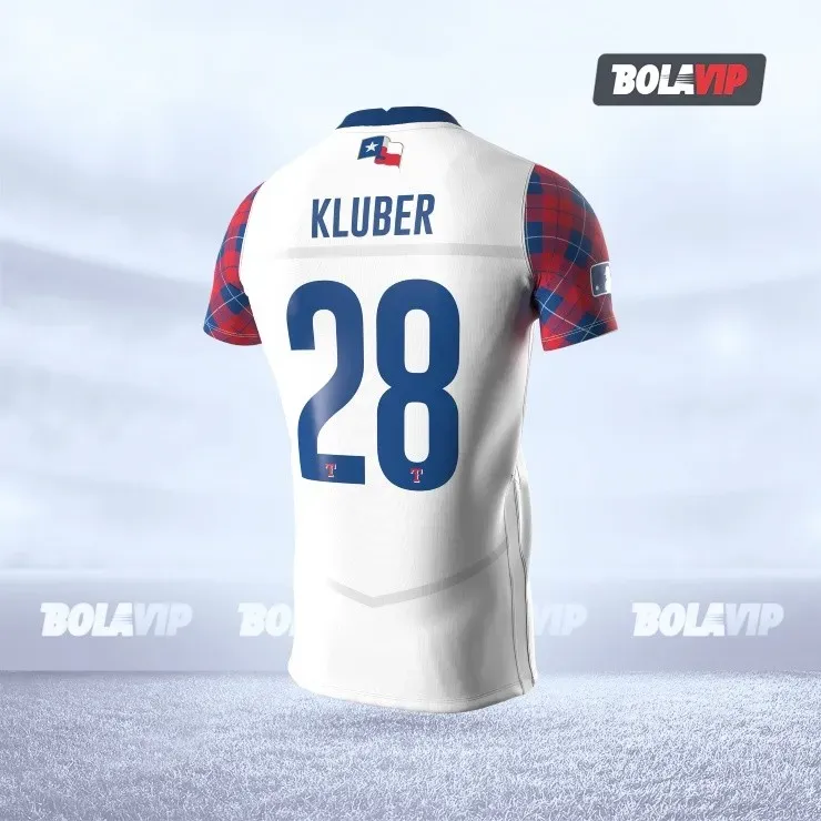 Texas Rangers MLB home jersey back