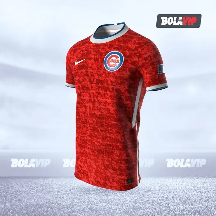 The Chicago Cubs away MLB Soccer jersey