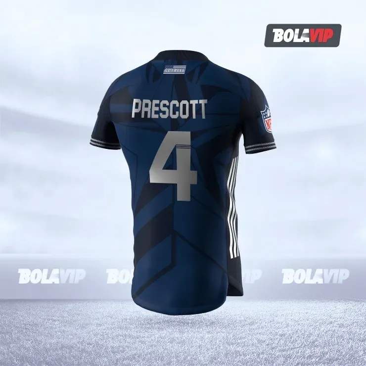 The Dallas Cowboys home kit back