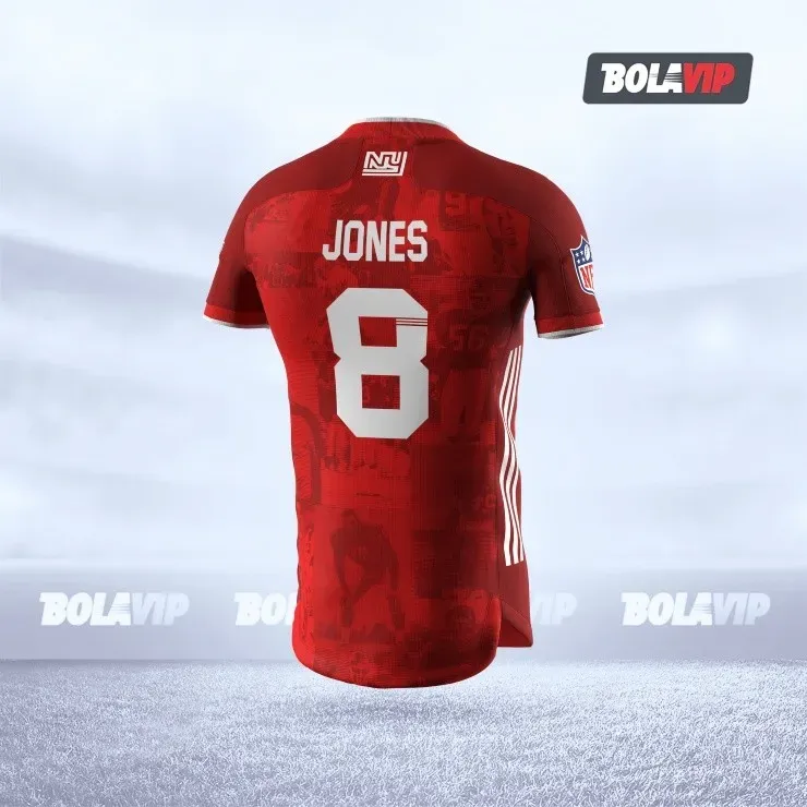 New York Giants soccer heroes away jersey.