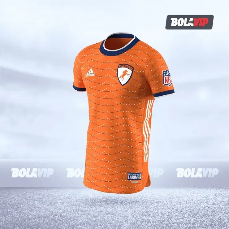 The Denver Broncos Larimer Square home jerseys