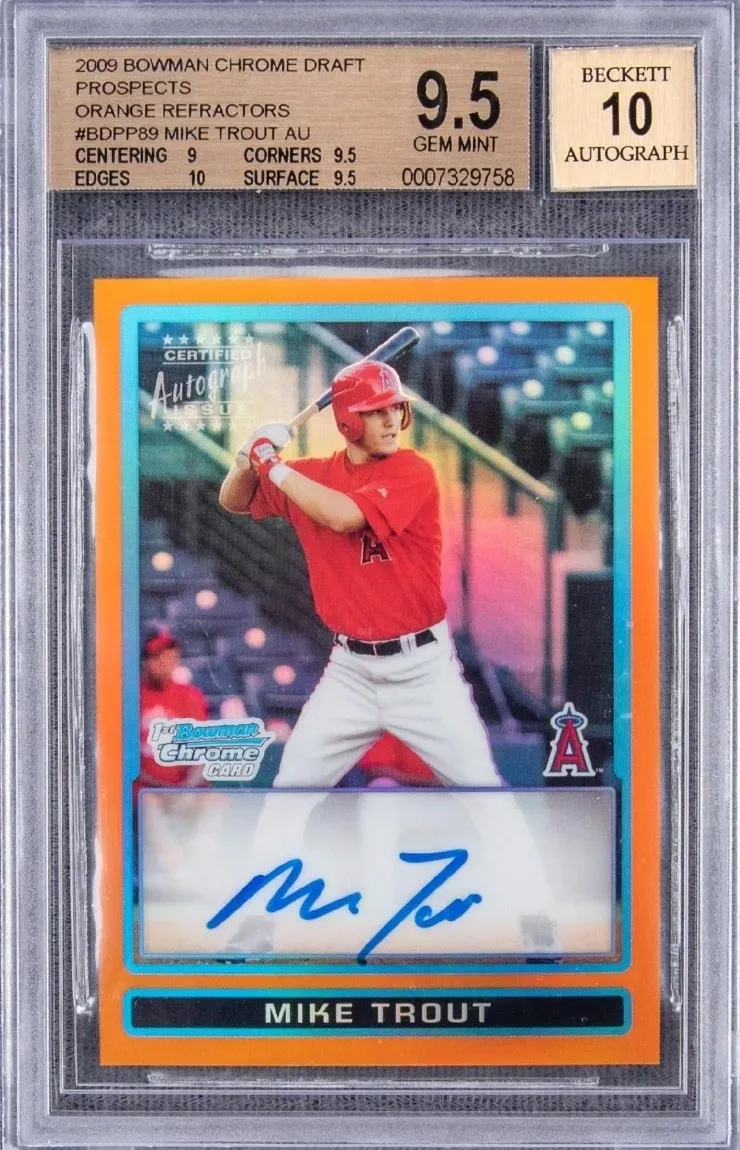 2009 Bowman Mike Trout