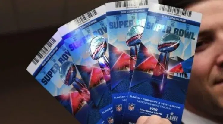 Super Bowl LV tickets. (NBC Sports)