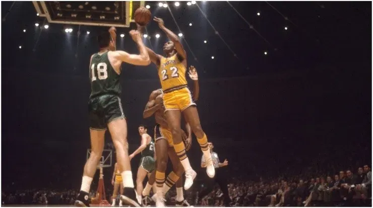 Elgin Baylor. (Getty)