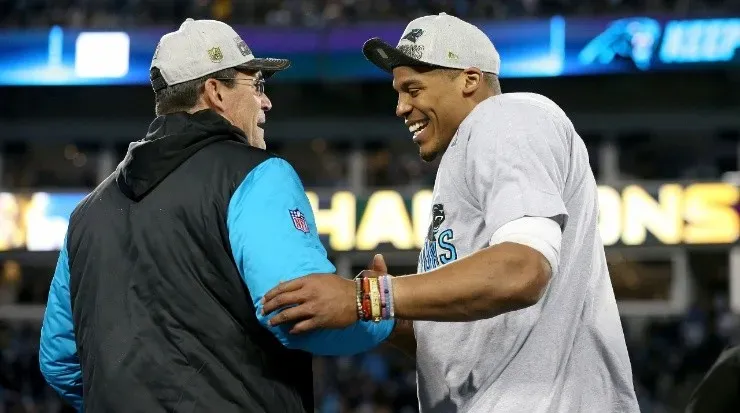 Ron Rivera & Cam Newton