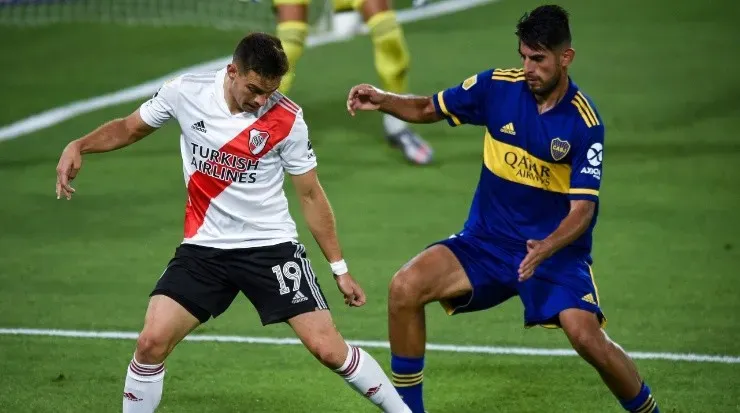 Boca and River played early in 2021 at La Bombonera as well (Getty).