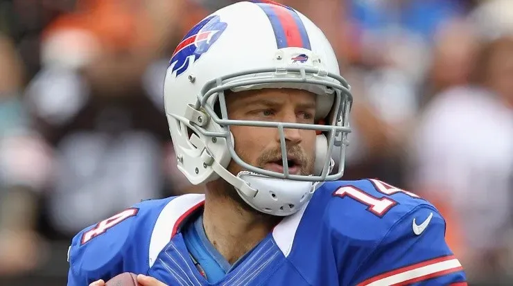 He gained the nickname ‘FitzMagic’ at Buffalo (Getty).