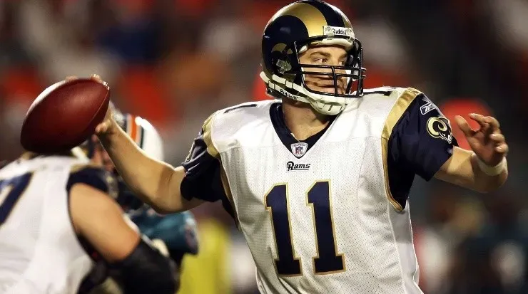 Fitz on his rookie season with the Rams (Getty).