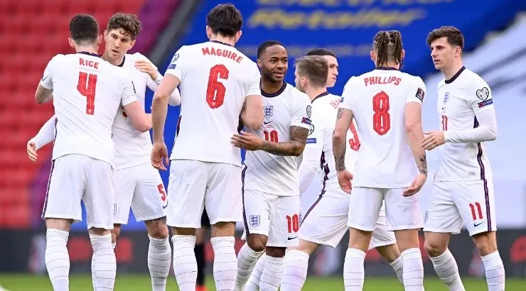 Players of England. (Getty)