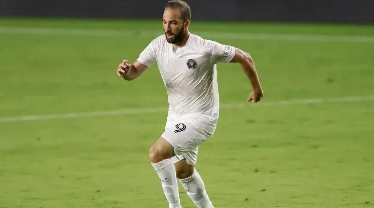 Gonzalo Higuain #9 of Inter Miami CF (Getty)