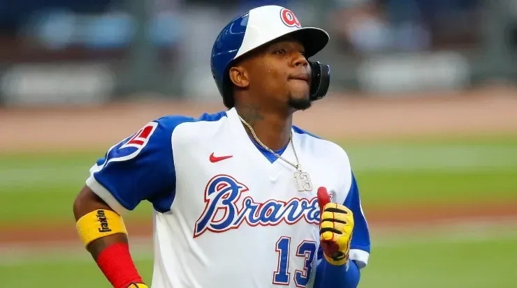 Acuña Jr. is one of the best youngsters in the MLB (Getty).