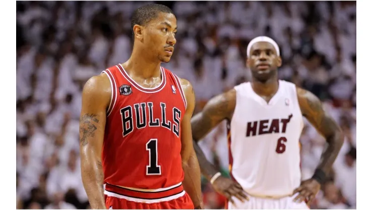 Derrick rose on lebron james sales