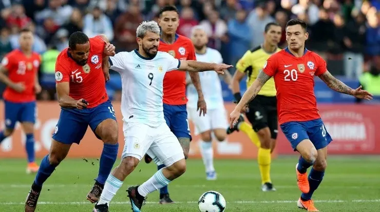 Argentina and Chile will face once again in the Copa America (Getty).
