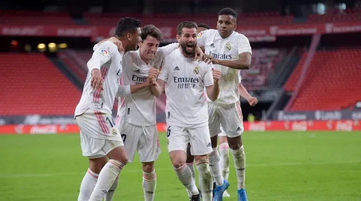 Real Madrid run from behind in the title race but are hopeful of achieving their goal (Getty).