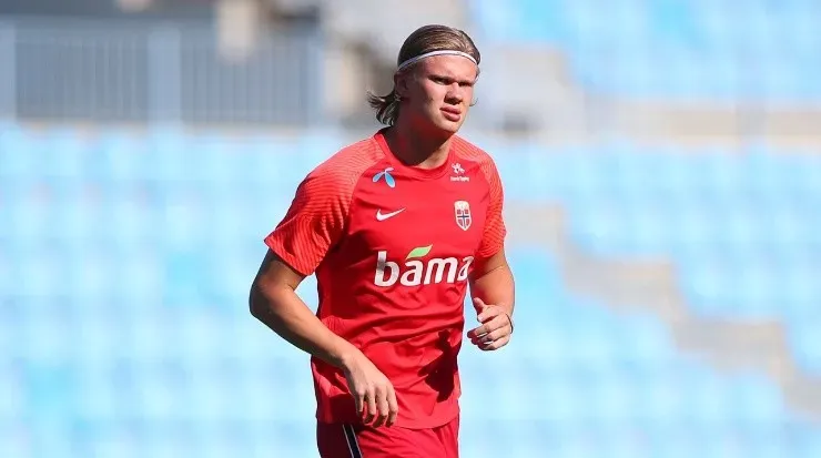 Haaland has 7 goals in 12 caps with the Norwegian national team (Getty).