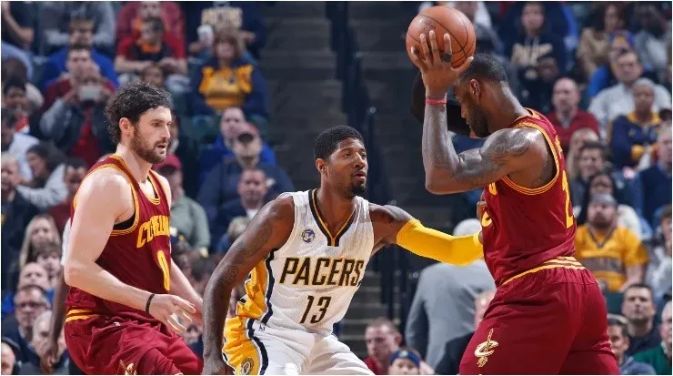 LeBron James scored 41 points. (Getty)