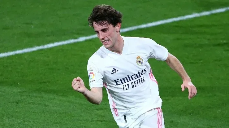 Alvaro Odriozola earned a place in Real Madrid’s starting XI and caught Milan’s attention. (Getty)