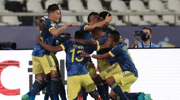 The Colombian national team. (Getty)