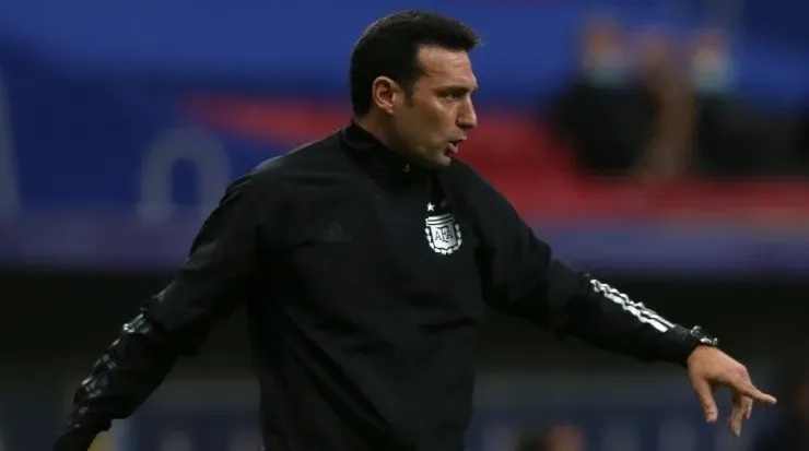 Argentina manager, Lionel Scaloni. (Getty)